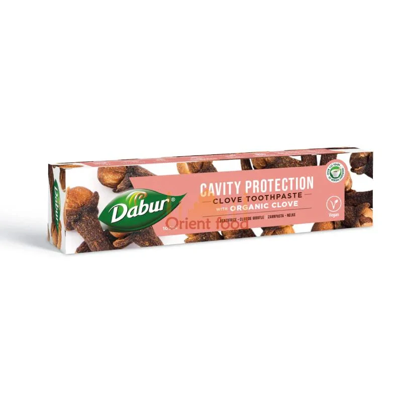 Zubní pasta na ochranu proti kazům s organickým hřebíčkem Dabur 100ml