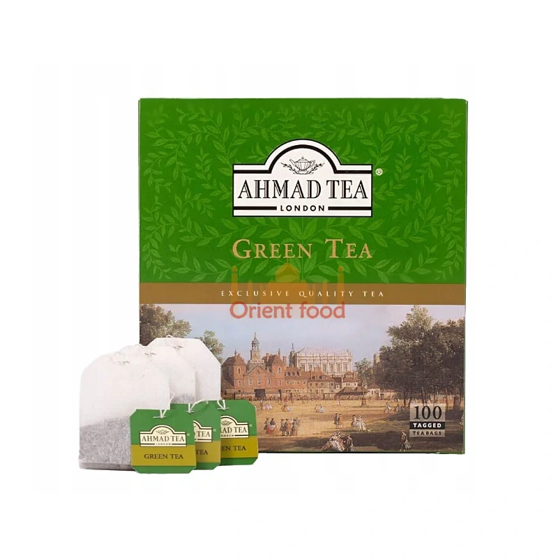 Ahmad Tea Green Tea zelený čaj 100 sáčků 200 g