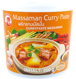 Thajská kari pasta Massaman 400g