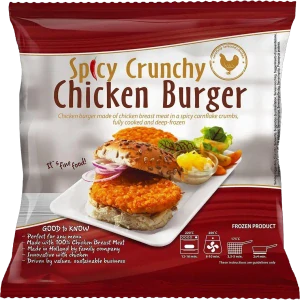 Pikantní křupavý kuřecí burger 1kg