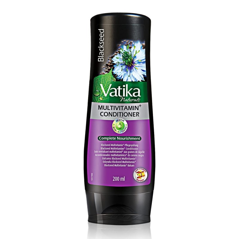 Multivitamínový kondicionér s černým kmínem Vatika Naturals 200 ml