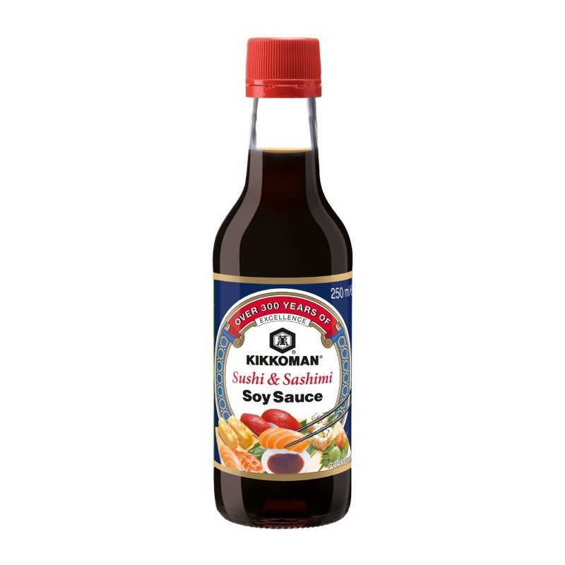 Sójová omáčka pro Sushi a Sashimi Kikkoman 250ml