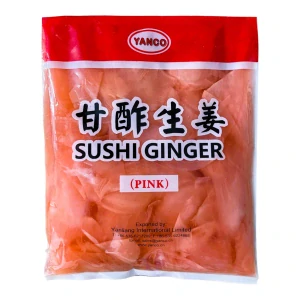 Růžový nakládaný zázvor 150g