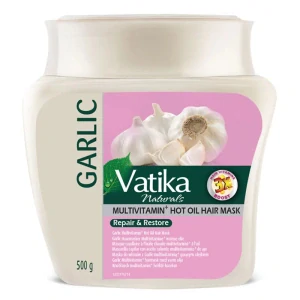 Česneková multivitaminová maska ​​na vlasy Vatika 500g