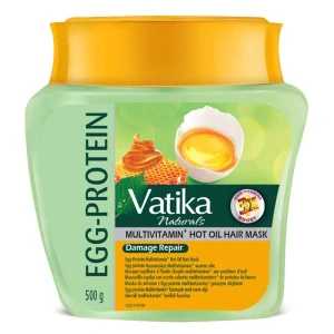 Multivitamínová maska ​​na vlasy s vaječným proteinem Vatika 500g