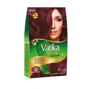 Henna přírodní barva na vlasy – Bordó Vatika 60 g